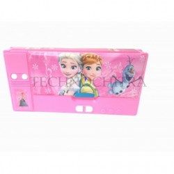 TECHNOCHITRA MINI Jumbo Size Dual Sided Magnetic Closure Cute Angel Pencil Box for Girls