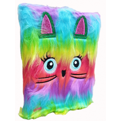 TECHNOCHITRA Cat Multicolored Fur Diary 